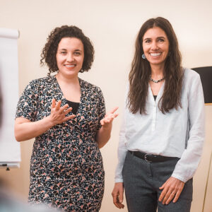 Johanna Fröhlich Zapata, Feministische Therapeutin und Sabine Groth, Körperpsychotherapeutin